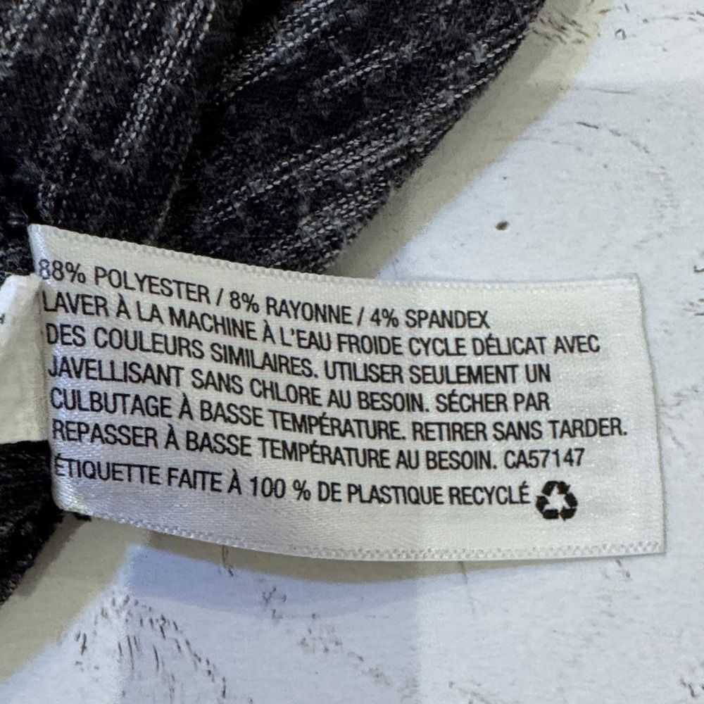 GILLIGAN & O'MALLEY heather gray short sleeve dress drawstring dress XS - Picture 9 of 9